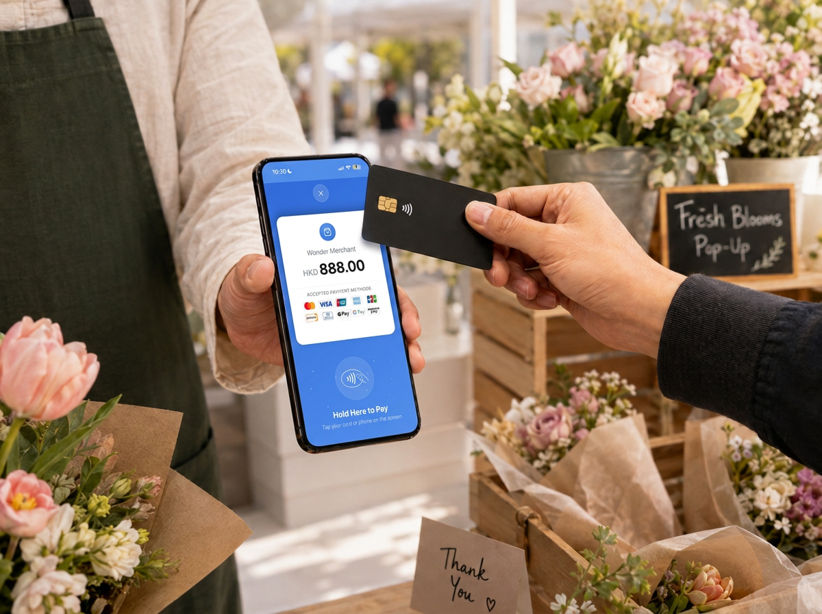 Start without buying another payment device.